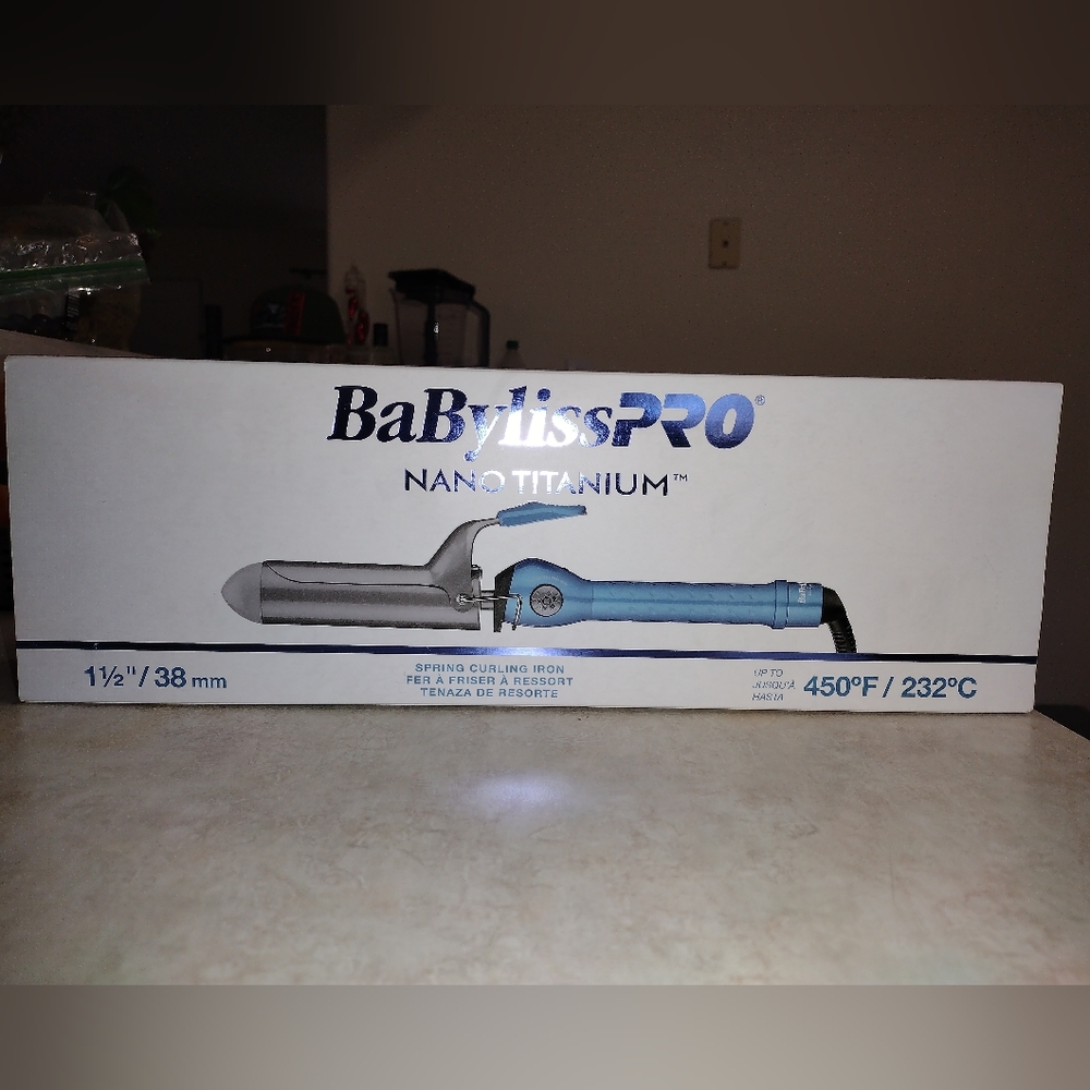 BaByliss Pro Nano Titanium Curling Iron